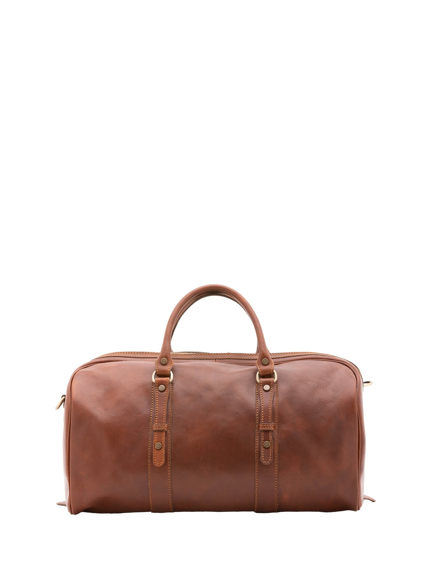 Borsa da viaggio unisex In Vera pelle Made in Italy 50x37x28 cm